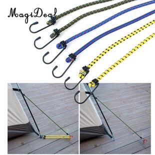 极速6 Pcs Bungee Cord Tie DownA Straps Assortment Elastic He