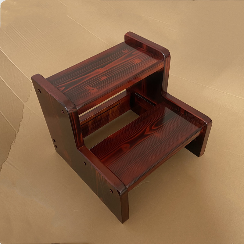 极速实木台阶楼梯木梯子梯凳家用2D步梯子爬梯登高梯3小梯子活动