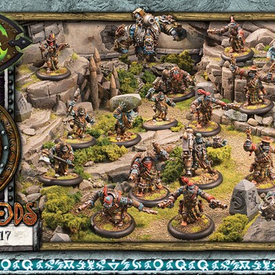 极速Hordes 部族 巨魔 71991 Trollbloods Army BoxU 2017(现货)
