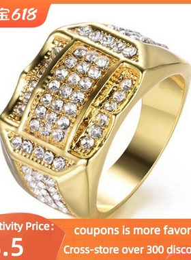 极速rose gold mjale zirconia jewelry rings men ring for wome