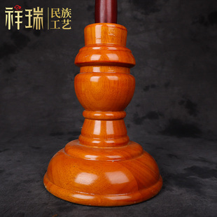 极速藏式决巴鼓法鼓实木热巴鼓藏传藏式用L品家用法器手鼓木质底