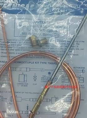 极速裕富宝燃气烤鸭炉长明火苗火感应线热电偶BLACKK TEKNIGAS 12