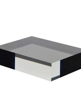 极速半透乳白ah压克力首饰托板黑色板托盘冬瓜珠宝托导底光柜台白