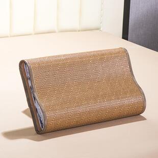 极速竹枕头 空心j颈椎夏季波浪形凉枕 天然毛竹枕 凉爽透气单人竹