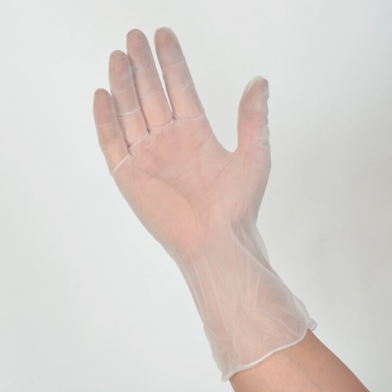 极速一次性手套i超薄紧手PVC加长厚白蓝兰丁晴腈橡胶乳胶皮防水油