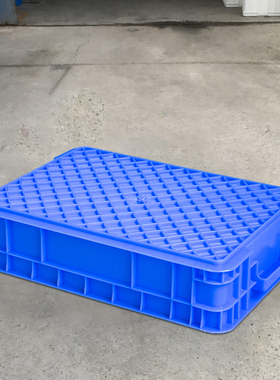 极速长方形加厚塑料j盒子周转箱400-90箱450*330*100红黄蓝色绿色