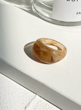 极速ring rings women 饰品树w脂戒指7号 ornaments fashion jewe