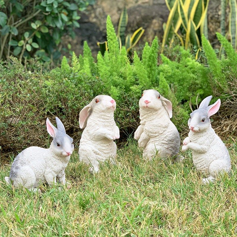 极速花园庭院户外幼儿园仿真小兔子E摆件装饰园林景观动物小品美,家居饰品,户外/庭院摆件,淘宝优惠券,粉丝福利购,淘宝优惠卷