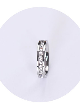 极速Forefingher titanium steel ring women dont rub off day