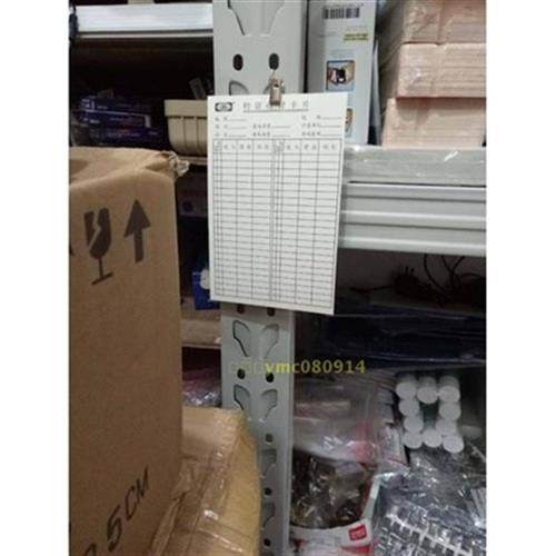 极速。仓库c物料卡夹材料货架标签吊牌夹仓库标识卡夹库存卡物资