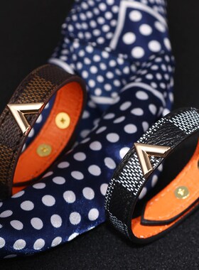 极速2020新款亚马逊爆款女士手錬外贸热L卖皮革手环条纹手镯饰品