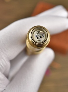 极速纯黄铜火折子充电打火机古代传统吹一吹气老式W高端防风创意