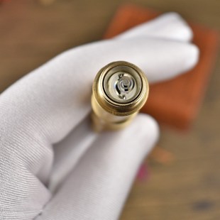 极速纯黄铜火折子充电打火机古代传统吹一吹气老式W高端防风创意