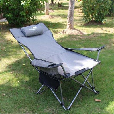 极速Outdoor fold fishing chair lCounge chair camping beach c