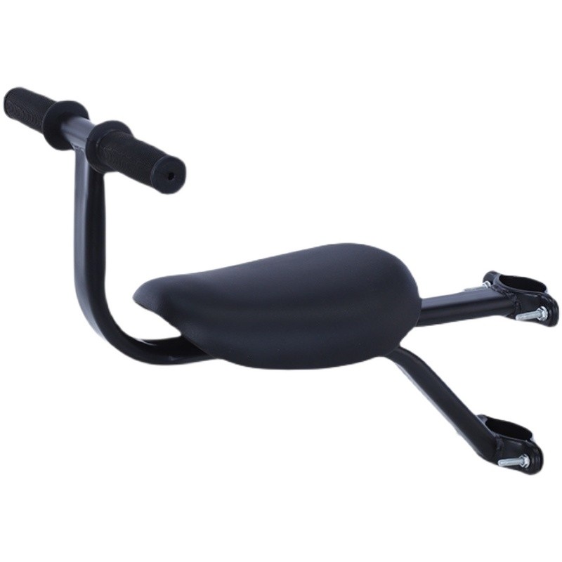 极速雅迪爱玛简易一体踏板电动瓶C自行车前置儿童座椅宝宝安全婴