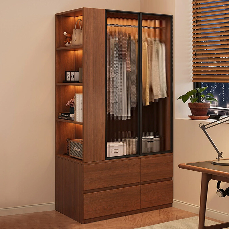 实木衣柜家用卧室储物柜小户型床头柜抽屉柜床尾柜子收纳柜衣帽柜,住宅家具,独立衣柜,淘宝优惠券,粉丝福利购,淘宝优惠卷