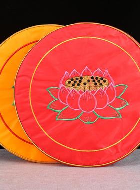 厂家禅修坐垫黄色莲花拜垫 跪垫 拜垫打坐垫 禅修垫子 拜佛垫