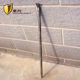 圆撬棍防磁防腐蚀耐酸碱 撬棒撬棍 不锈钢撬棍800mm两头撬棒 撬杠
