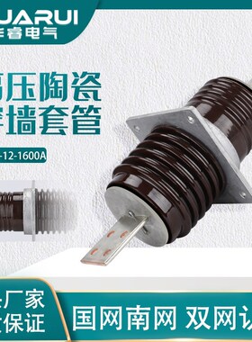 CWW-10KV/2000A-3150A-4000A户外高压穿墙套管 20-35KV陶瓷防污型