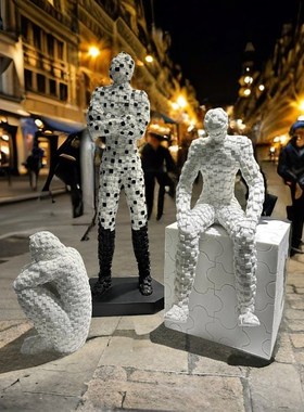 现代简约家居装饰品样品屋展示中心样板间创意摆件客厅电视柜书房