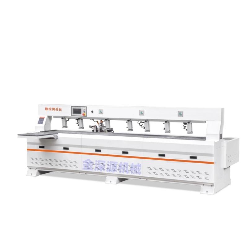 数控多功能钻孔一体机单刀双刀打眼机实木侧孔机燕尾榫槽打孔拉槽