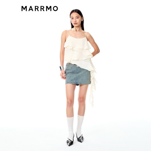 MARRMO/马髦休闲度假风吊带背心