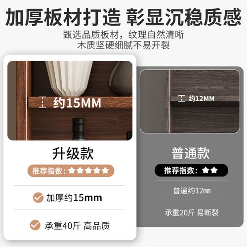 实木书架落地置物架家用组合书柜储物架一体靠墙多层柜子收纳柜