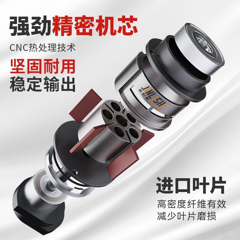 气动打磨机砂纸机汽车打蜡抛光磨光研磨机磨头无尘气磨机