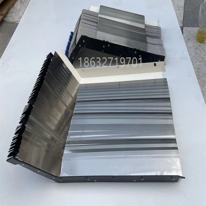 德玛吉635配套铠甲防护罩X轴导轨伸缩不锈钢盔甲盖板机床防铁屑罩
