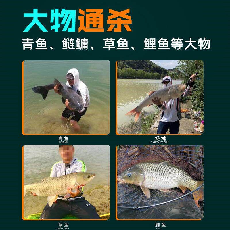 大物子线双钩成品青鱼草鱼伊势尼大物巨物鱼钩官方正品绑好