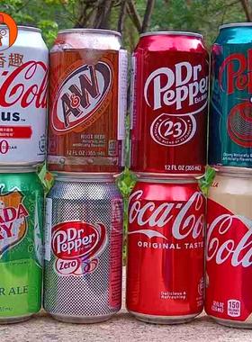 Dr pepper root beer樱桃车厘子可乐树根啤碳酸饮料 零度胡椒博士