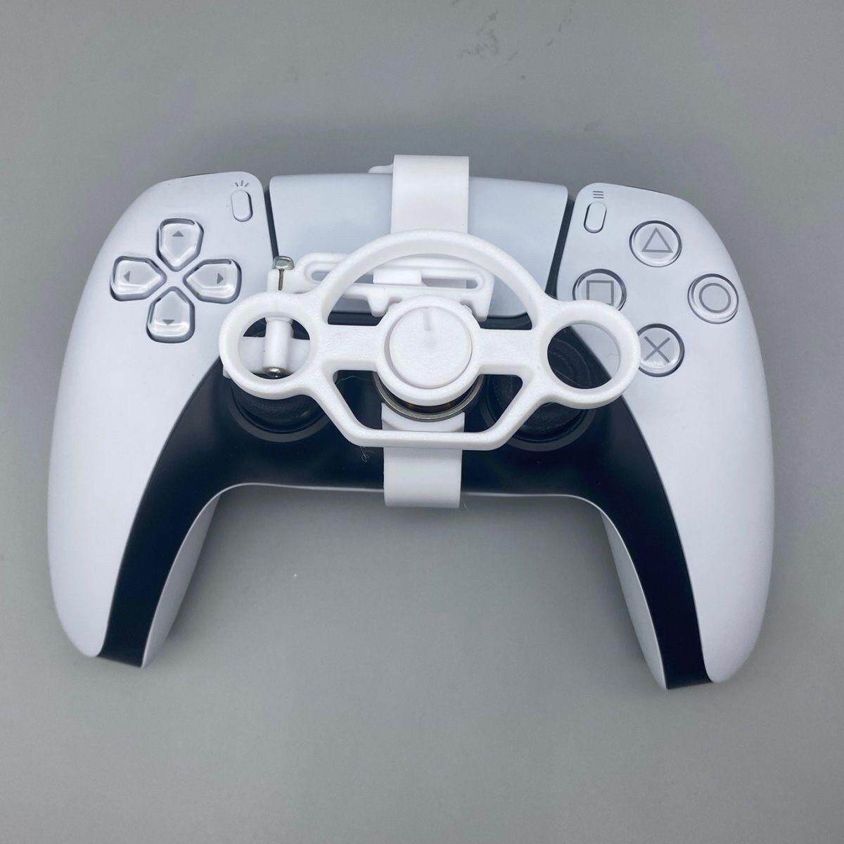 PS手柄摇杆迷你方向盘全套玩gt赛车方向盘有ps5和ps4柄可用