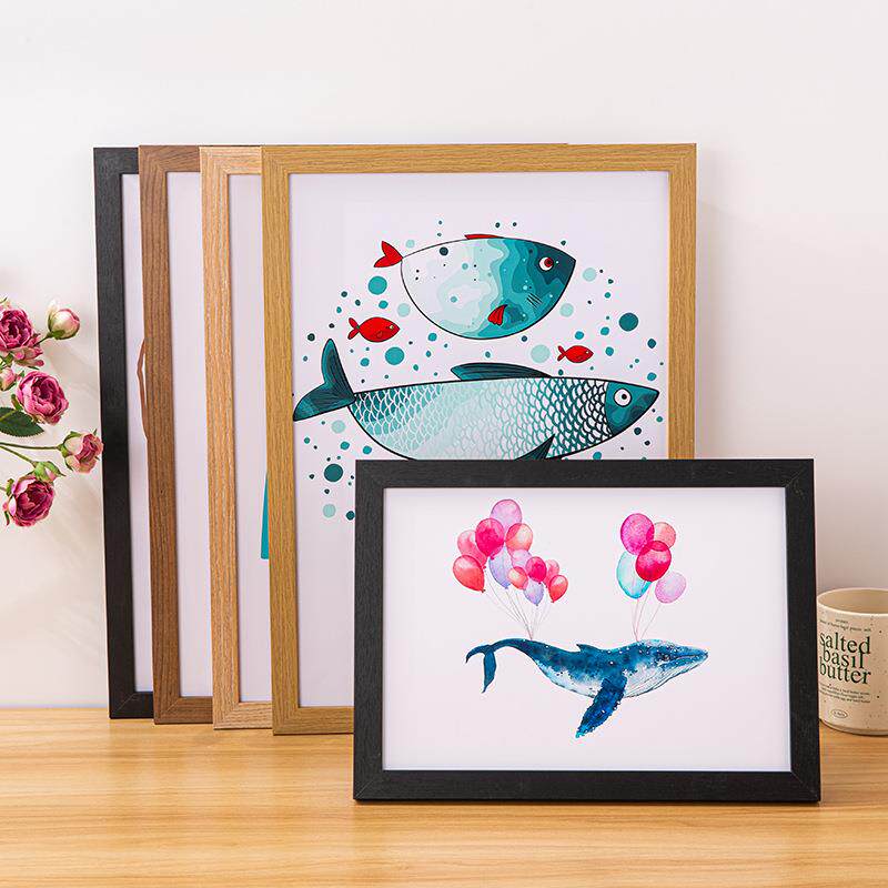 大尺寸8k简约挂墙画框装裱16寸A4展示框摆台创意装饰画框相框