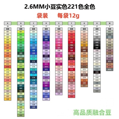 黄豆豆拼豆小舞家MARD同款立体融