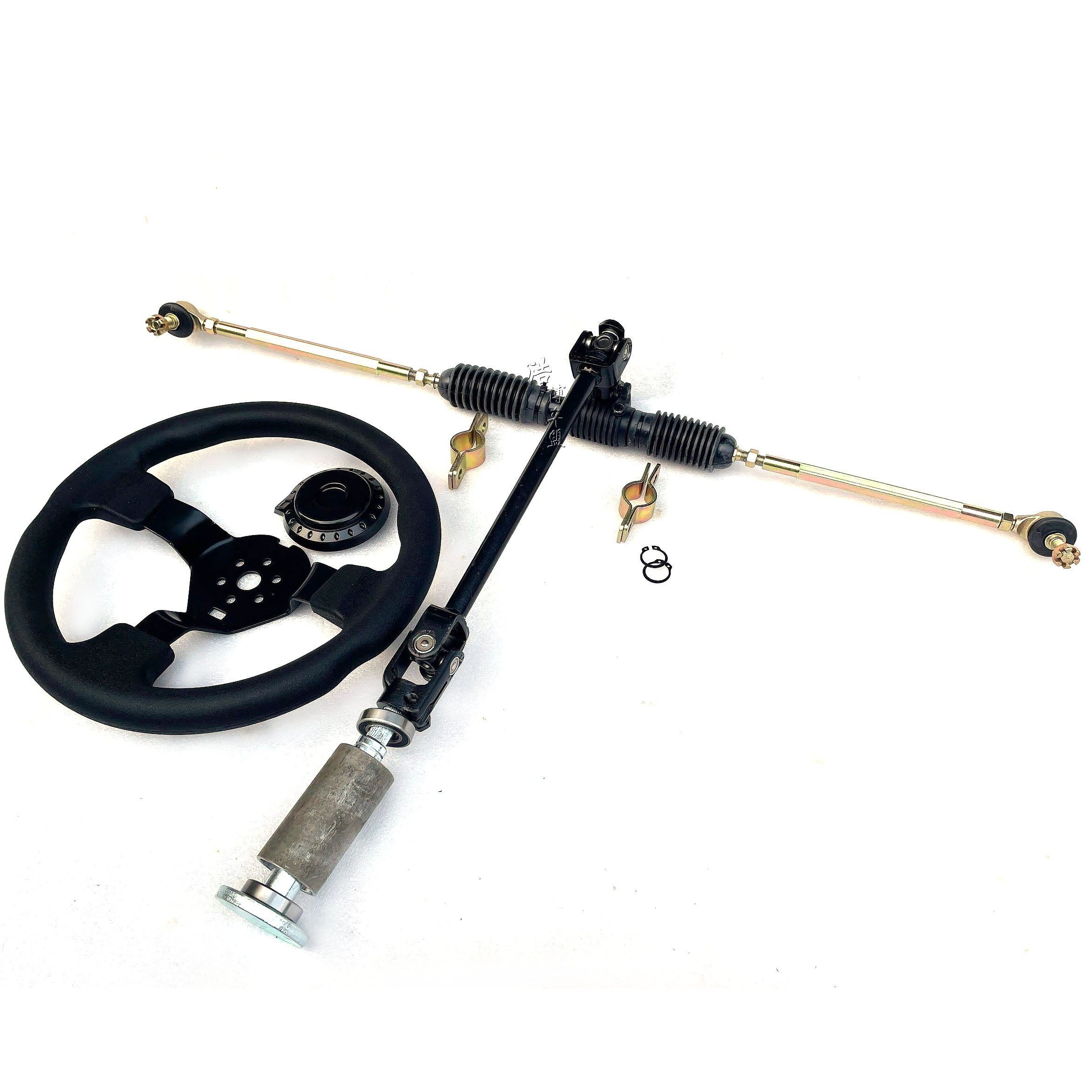 德国品质老树四轮摩托车电动卡丁车配件转向器转向器总成转向器拉