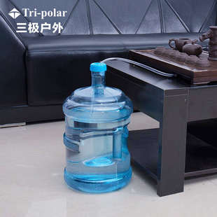 户外水桶手提家用车载PC材质塑料纯净矿泉水桶5 7.5 11 15L 18.9L