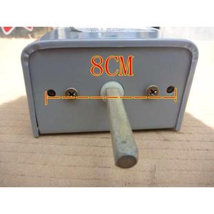 扒胎机配件拆胎机倒顺开关220V/380V通用铁盒扒胎机反正转开关