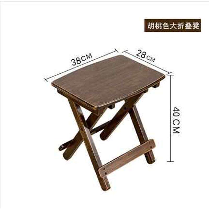 楠竹折叠凳椅子便携式实木马扎户外钓鱼椅家用小板凳坐凳靠背椅子