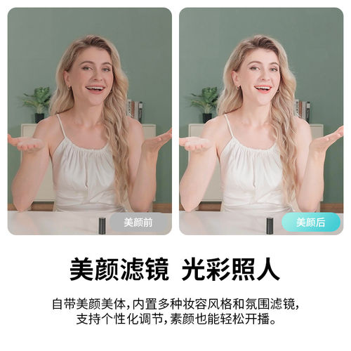 OBSBOT寻影Meet 2 4K直播摄像头电脑专用usb美颜影片会议摄影头
