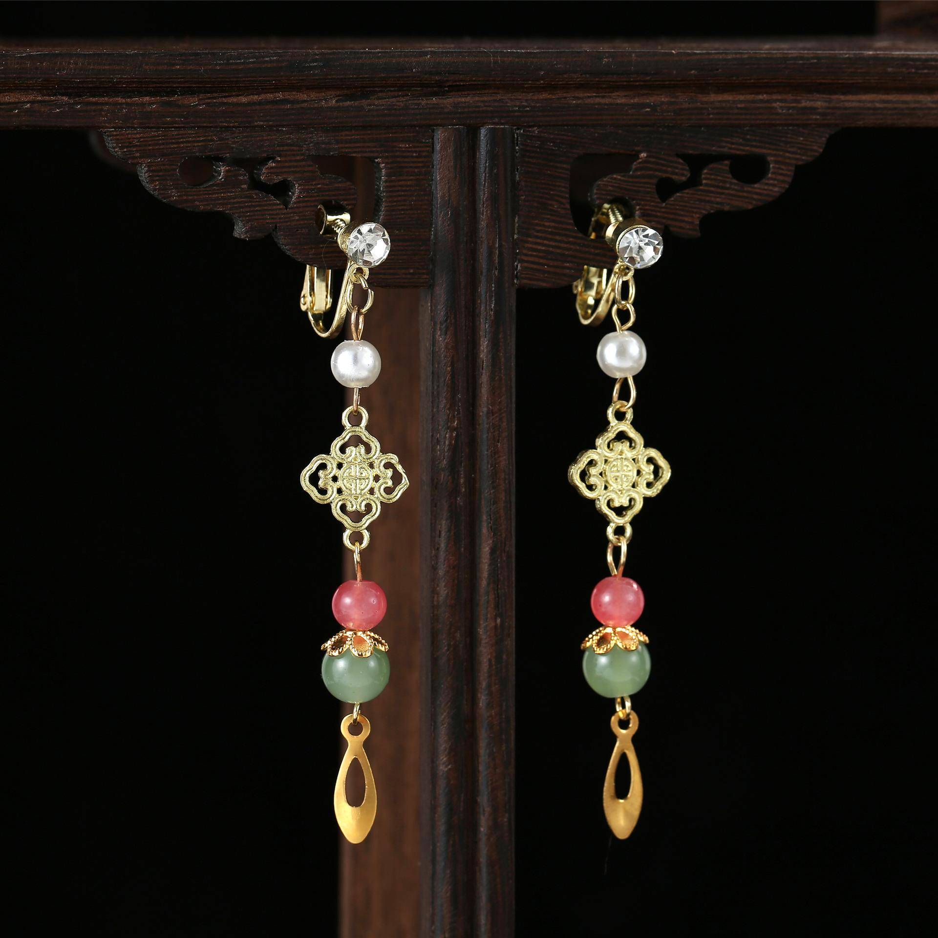 发簪古风金属简约现代盘发的汉服流苏古装头饰簪子步摇日常簪盘