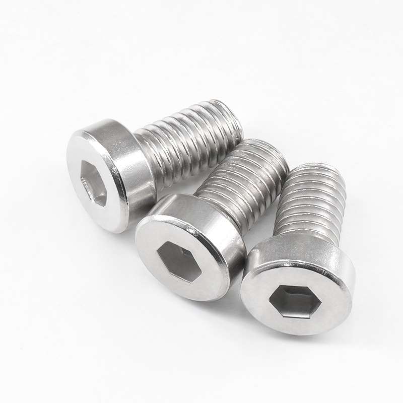 304不锈钢薄头内六角螺丝矮头圆柱头螺栓内六方螺钉m3m4m5m6m8m10