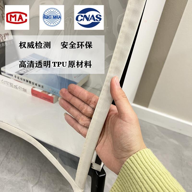 书柜橱柜防尘帘免打孔魔术贴磁性防尘膜开放式手办书架透明遮挡帘