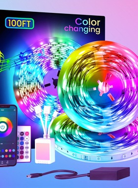 100ft 30m led Light Strip Smart Light Strip with App智能灯带