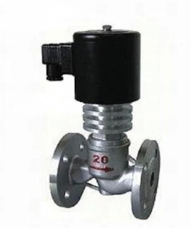 高温活塞式电磁阀ZCG法兰高温电磁阀饱和蒸汽电磁阀DN25321寸