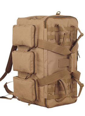 户外60升大容量背囊徒步旅游装备行山野营双肩背包登山防水携行包