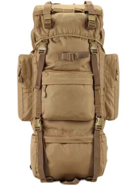 旅行背包大容量迷彩背囊120l战术行山多功能行李搬家男双肩登山包