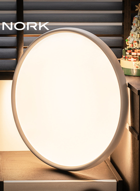 诺克照明简影吸顶灯高级现代护眼灯客厅主灯卧室房间书房灯全光谱