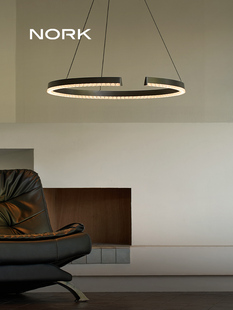 Noke星辉客厅吊灯现代可及奢华简约优雅的意大利环覆式地板吊灯餐