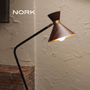 诺克青羽落地灯氛围客厅卧室床头沙发边书房高级装 饰金属落地台灯