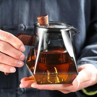 家用茶壶玻璃泡茶茶水分离耐高温茶具过滤单壶办公室送礼高档 套装